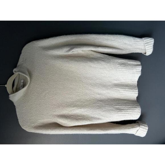 Madewell Cream Textured Knit Sweater - Picture 1 of 7